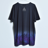FEATHER GRADATION TEE(BLACK)