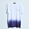 FEATHER GRADATION TEE(WHITE)
