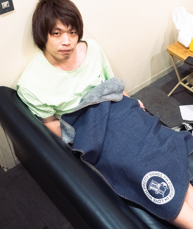 【受注販売】Denim Blancket(福田裕介直筆デザイン)