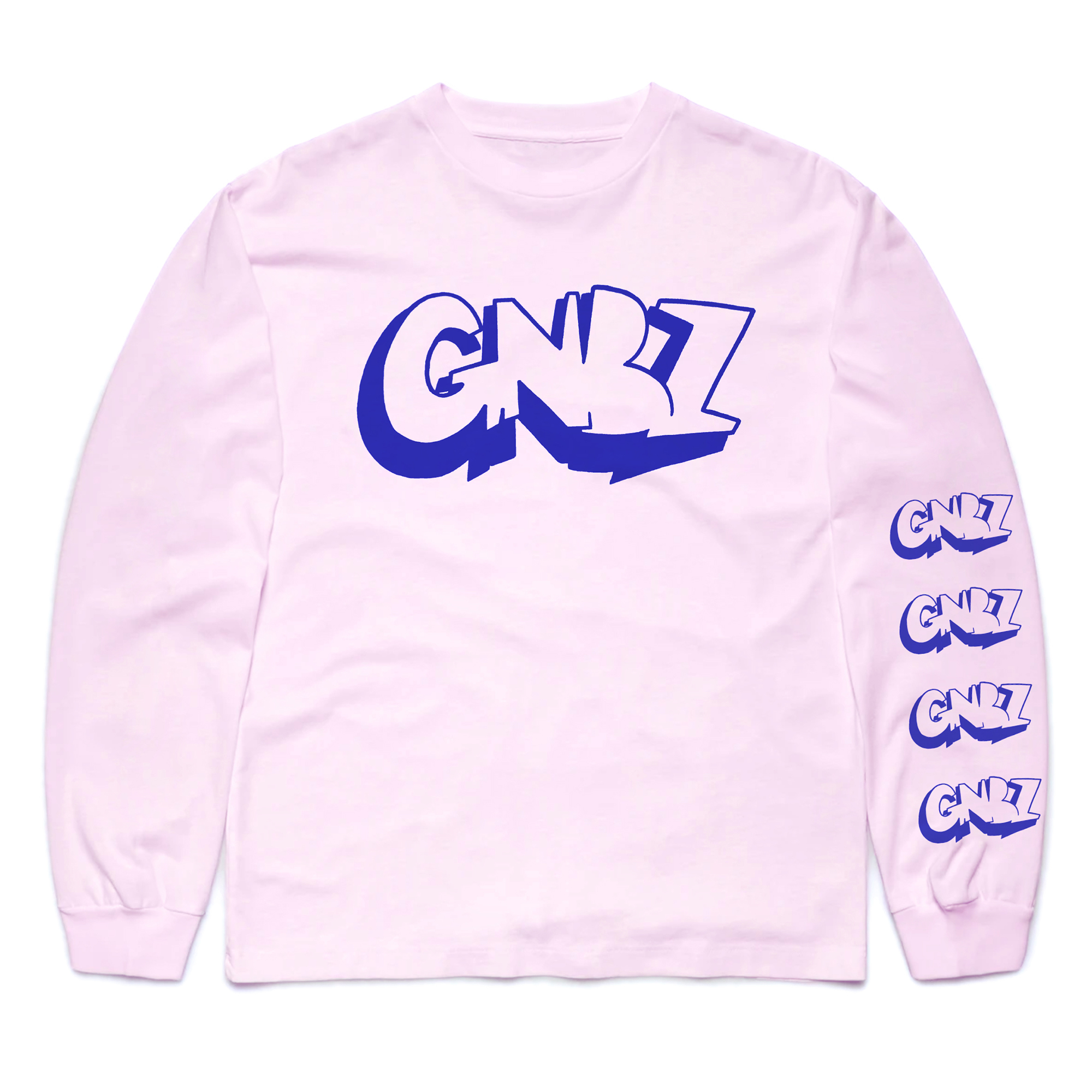 ねえみんな大好きだよ GNBZロンT (ライトピンク)