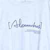 Boat Neck Long Sleeve Tee (white)