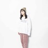 Boat Neck Long Sleeve Tee (white)