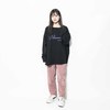Boat Neck Long Sleeve Tee (black)