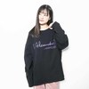 Boat Neck Long Sleeve Tee (black)