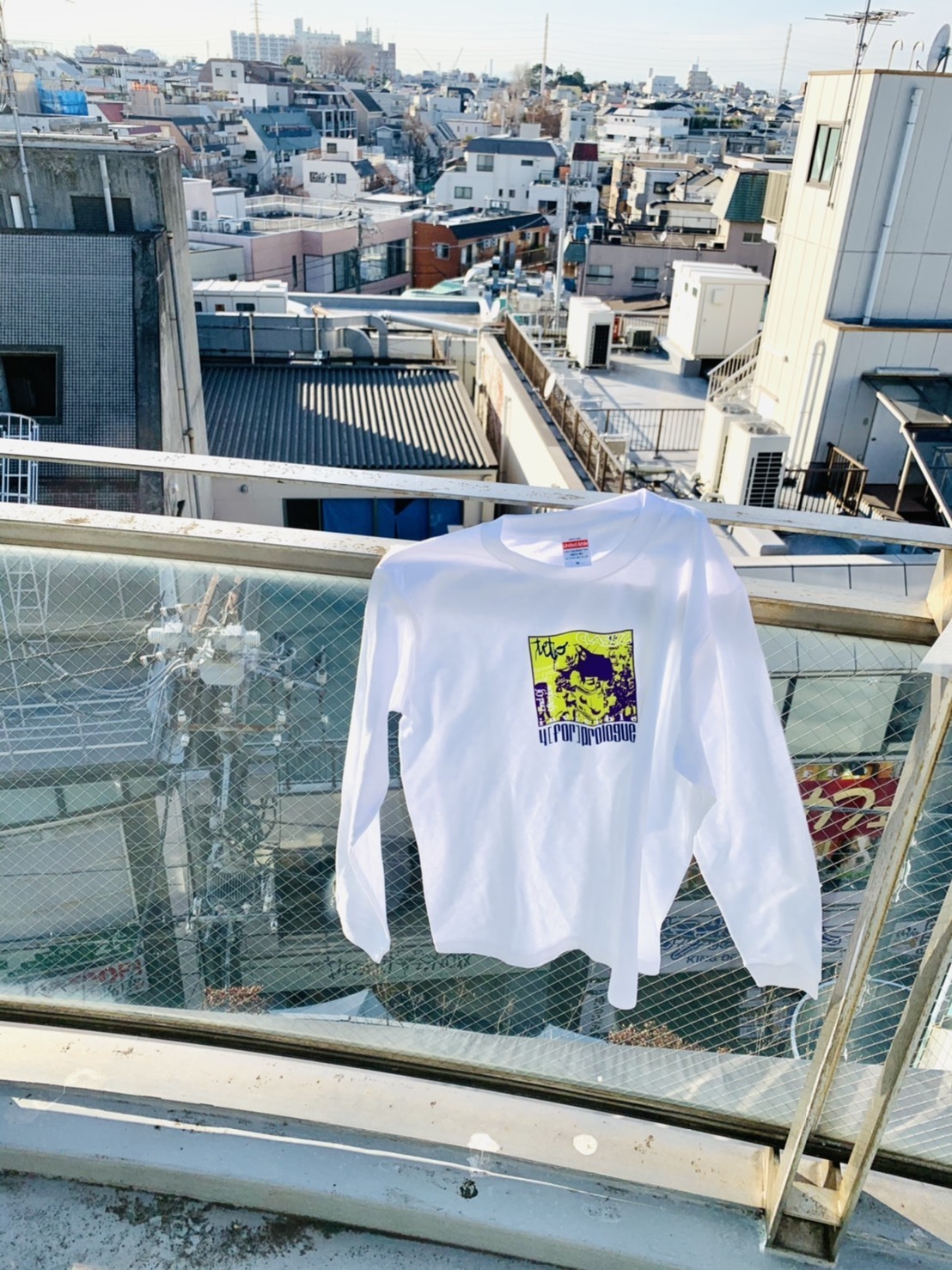 【teto】4 (for) prologue. L/S Tee(ホワイト / A)