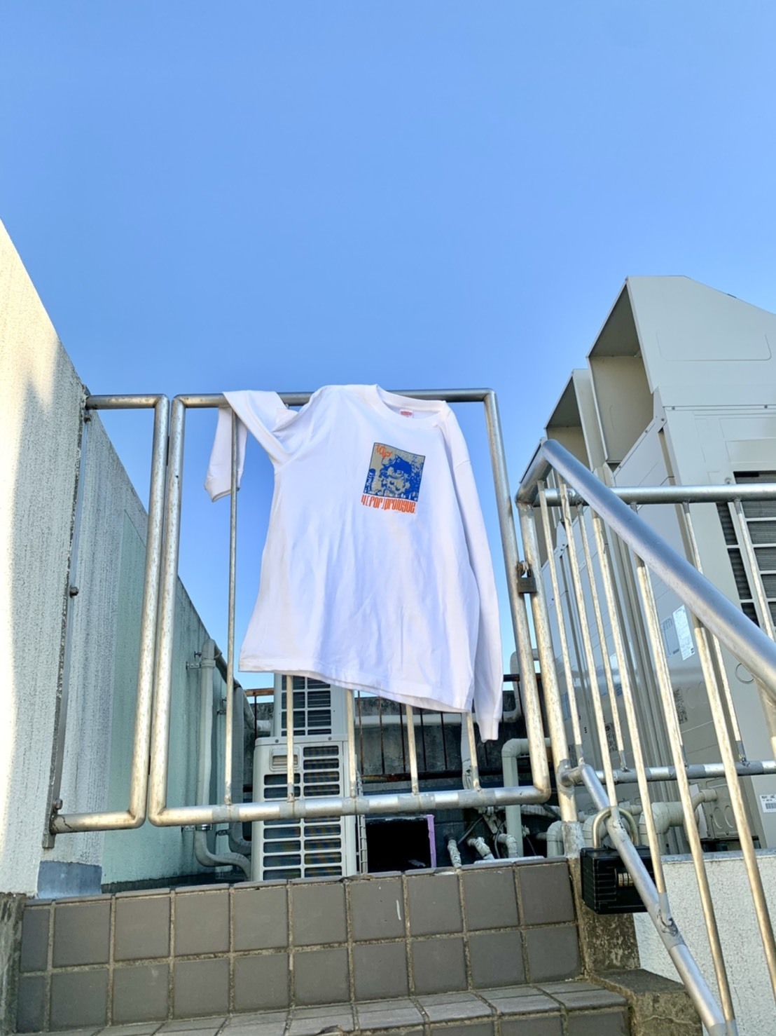 【teto】4 (for) prologue. L/S Tee(ホワイト / B)