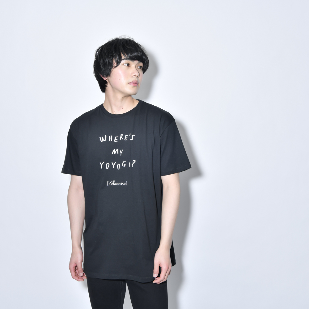 Where's My Yoyogi? LOGO TEE(BLACK)