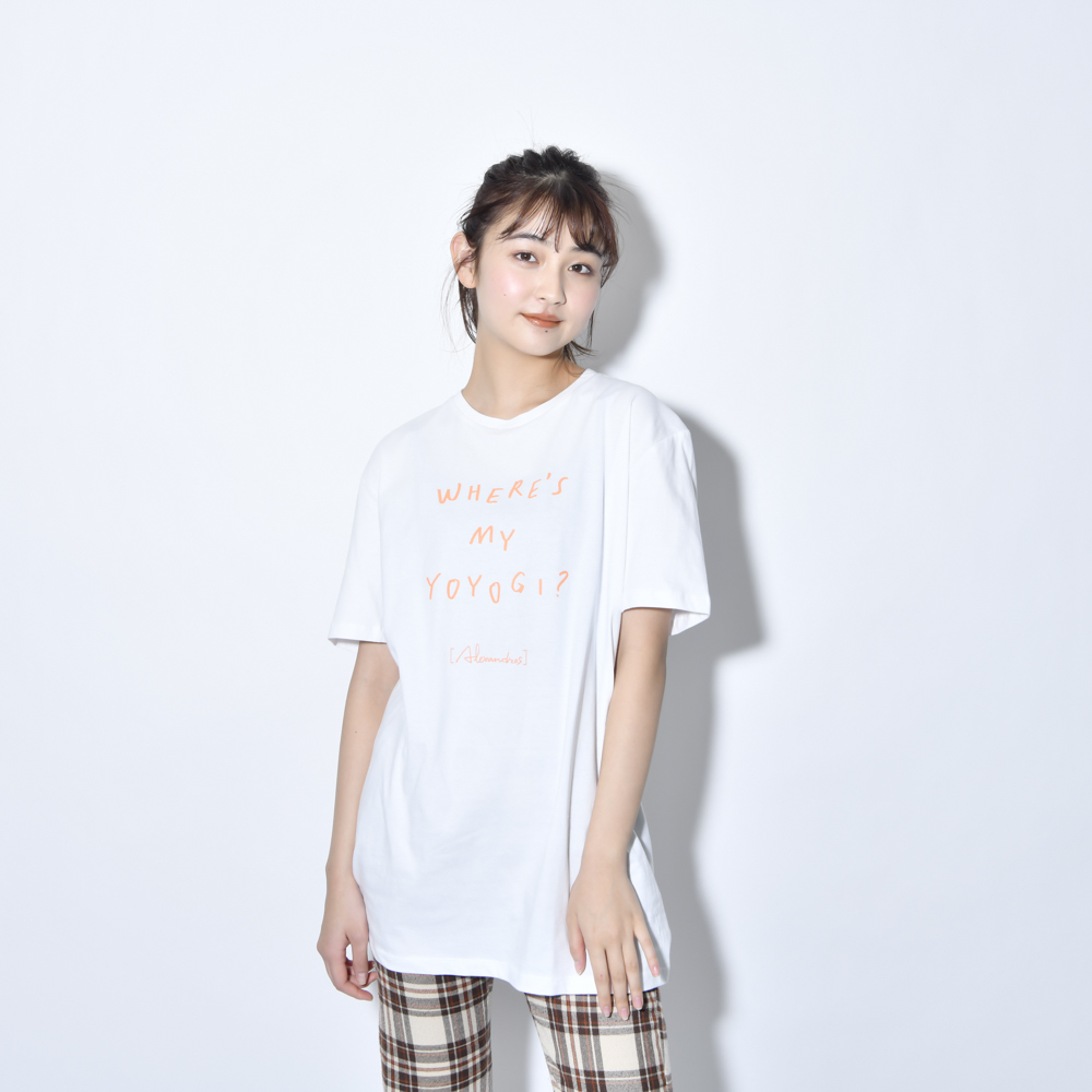 Where's My Yoyogi? LOGO TEE(WHITE)