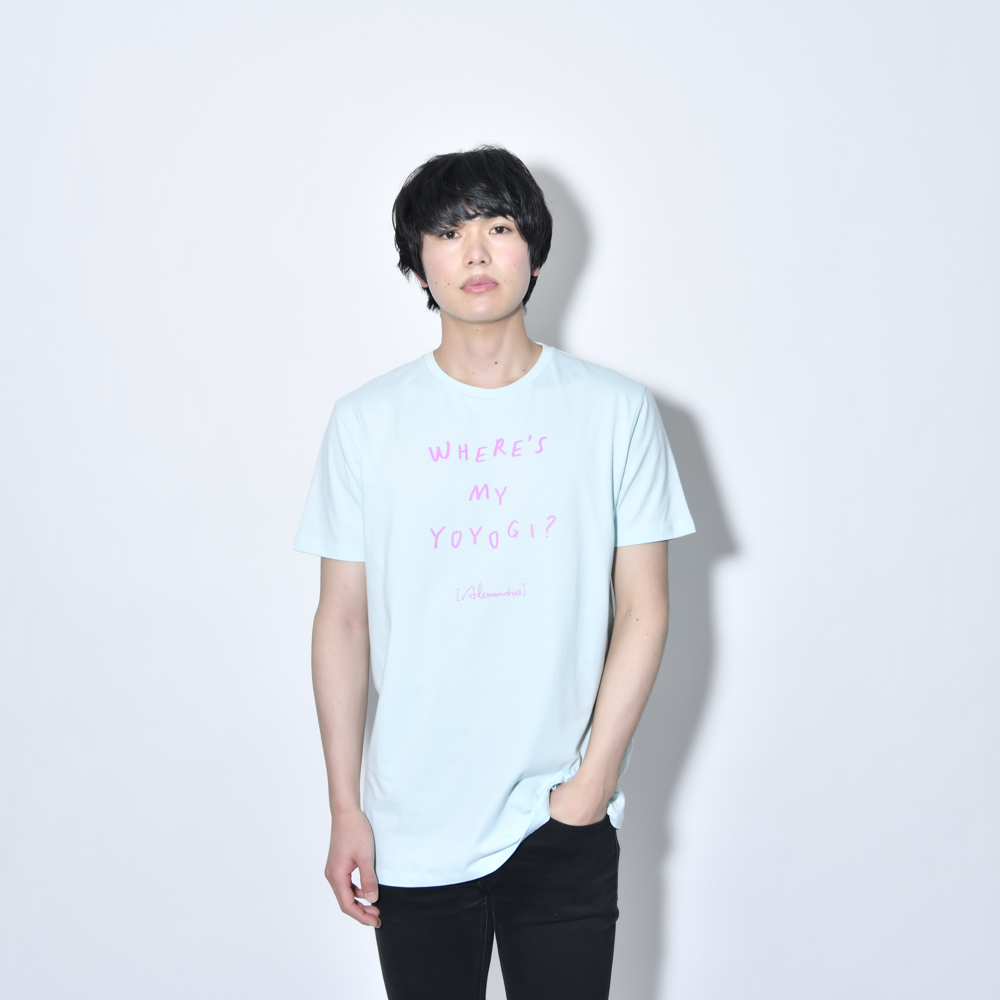 Where's My Yoyogi? LOGO TEE(LIGHT_BLUE)