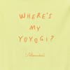 Where's My Yoyogi? LOGO TEE(LIGHT_YELLOW)