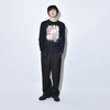 Fluid Motion Long Sleeve Tee(BLACK)