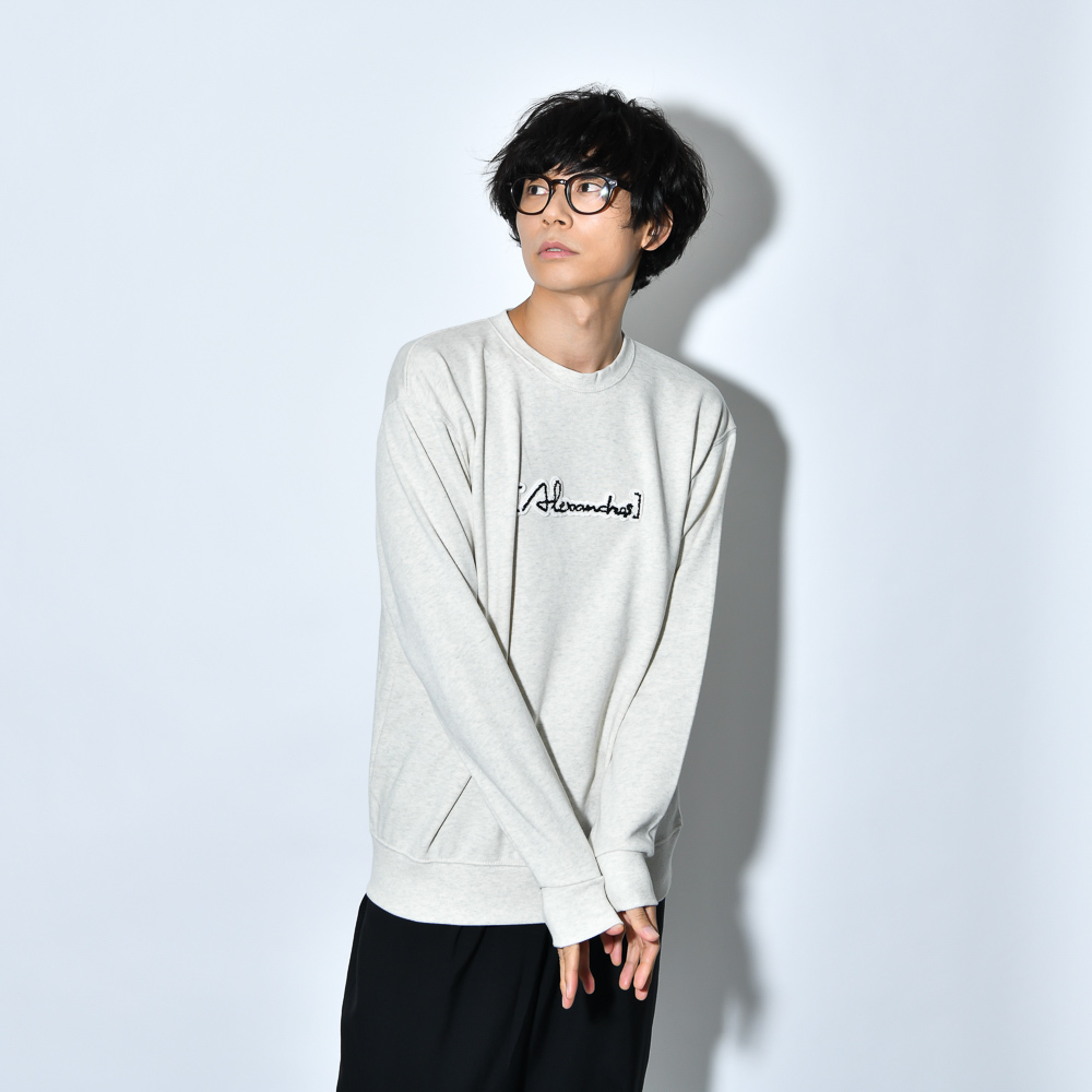 Patch Sweat Shirt(OATMEAL)