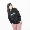 Patch Sweat Shirt(BLACK)