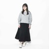 Patch Sweat Shirt(HEATHER_GRAY)