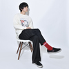Socks(WHITE/RED)