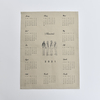 Fabric Poster Calender