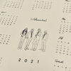 Fabric Poster Calender