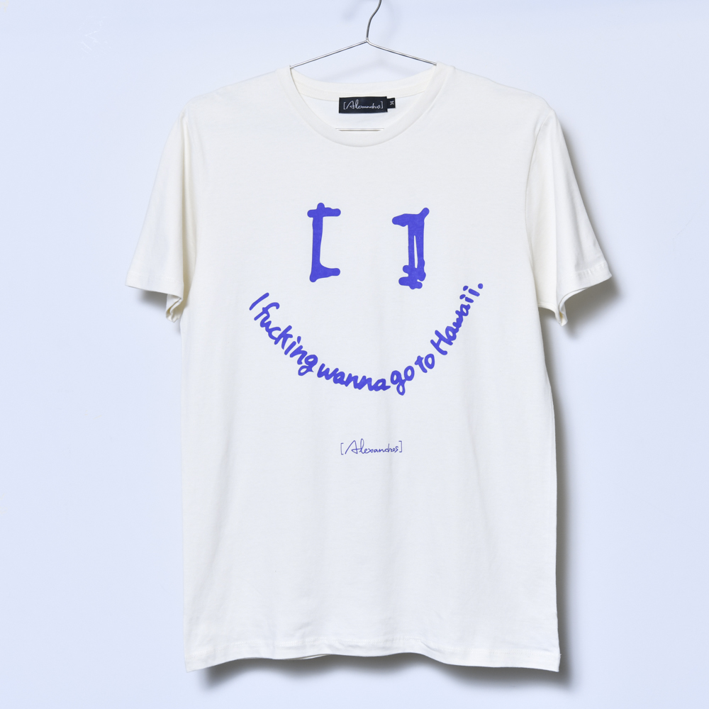 I fucking wanna go to Hawaii Tee A (Natural)