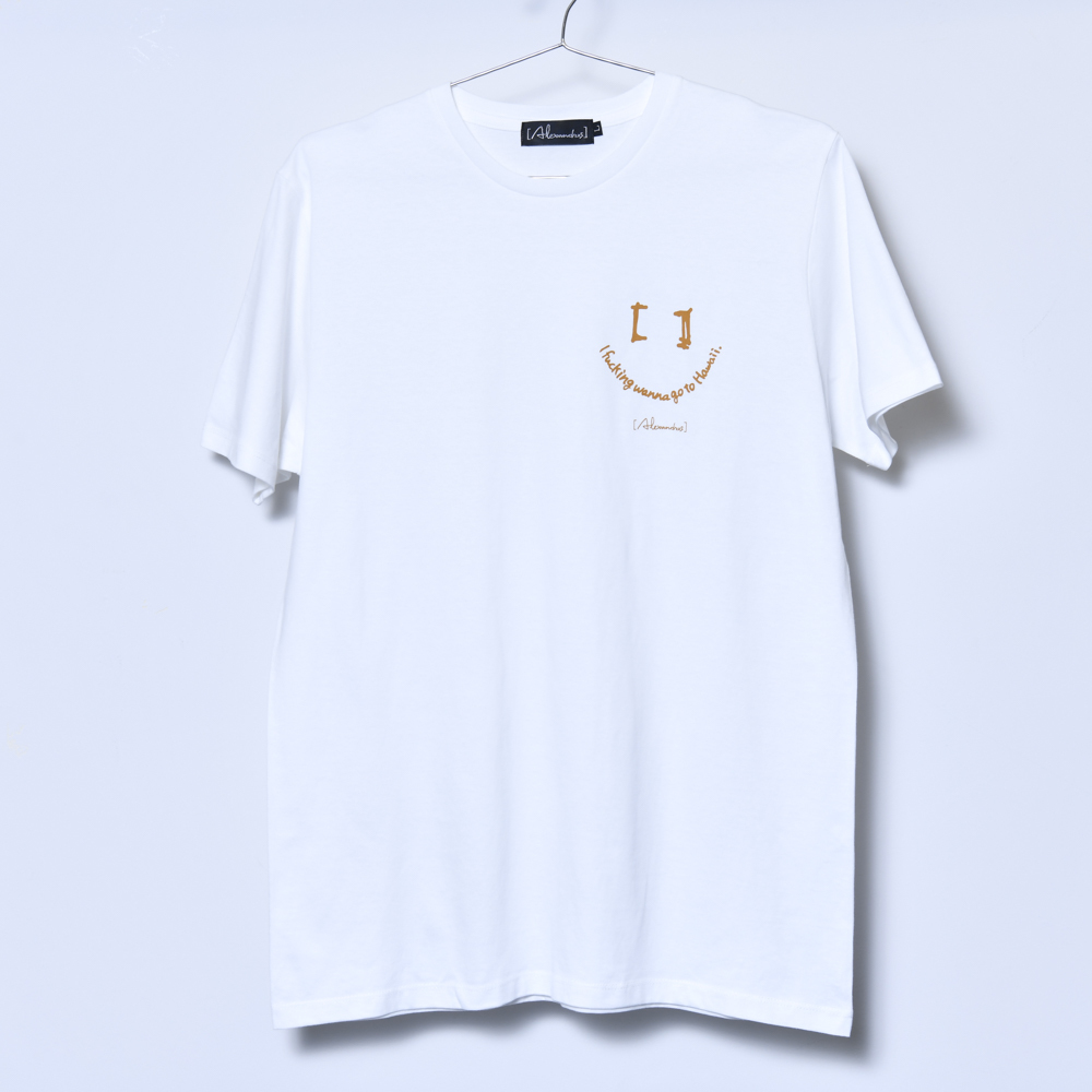 I fucking wanna go to Hawaii Tee B (White)