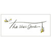flower logo facetowel(ホワイト)