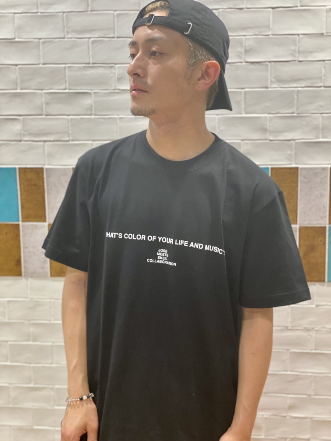【 受注生産 】Jose生誕記念Tシャツ「Jose×SKEIL special collaboration」(ブラック)