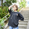 ALEATORIC TOMATO Tee B(Black)