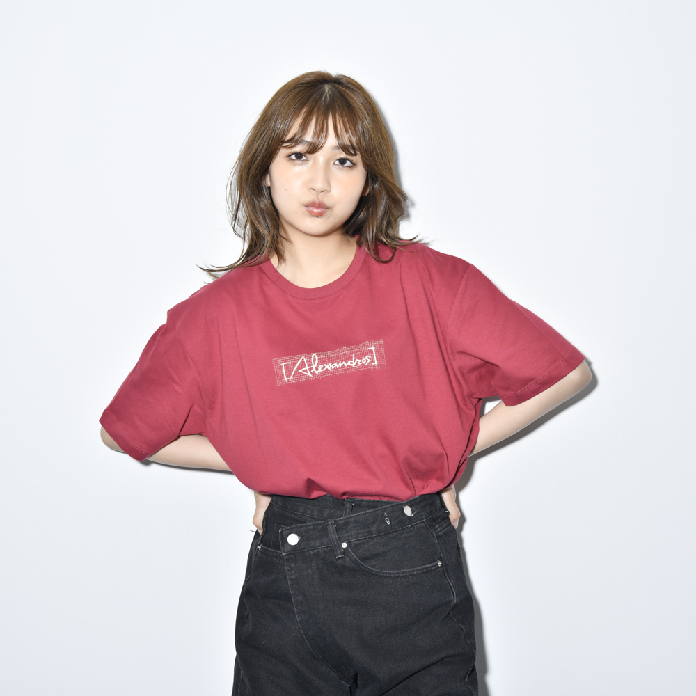 Sketch Logo Tee(Burgundy)