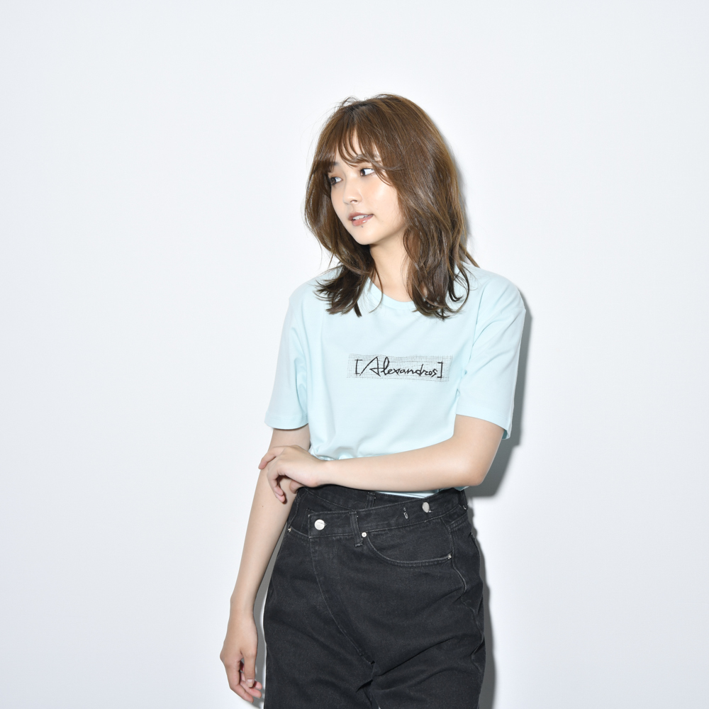 Sketch Logo Tee(Light Blue)