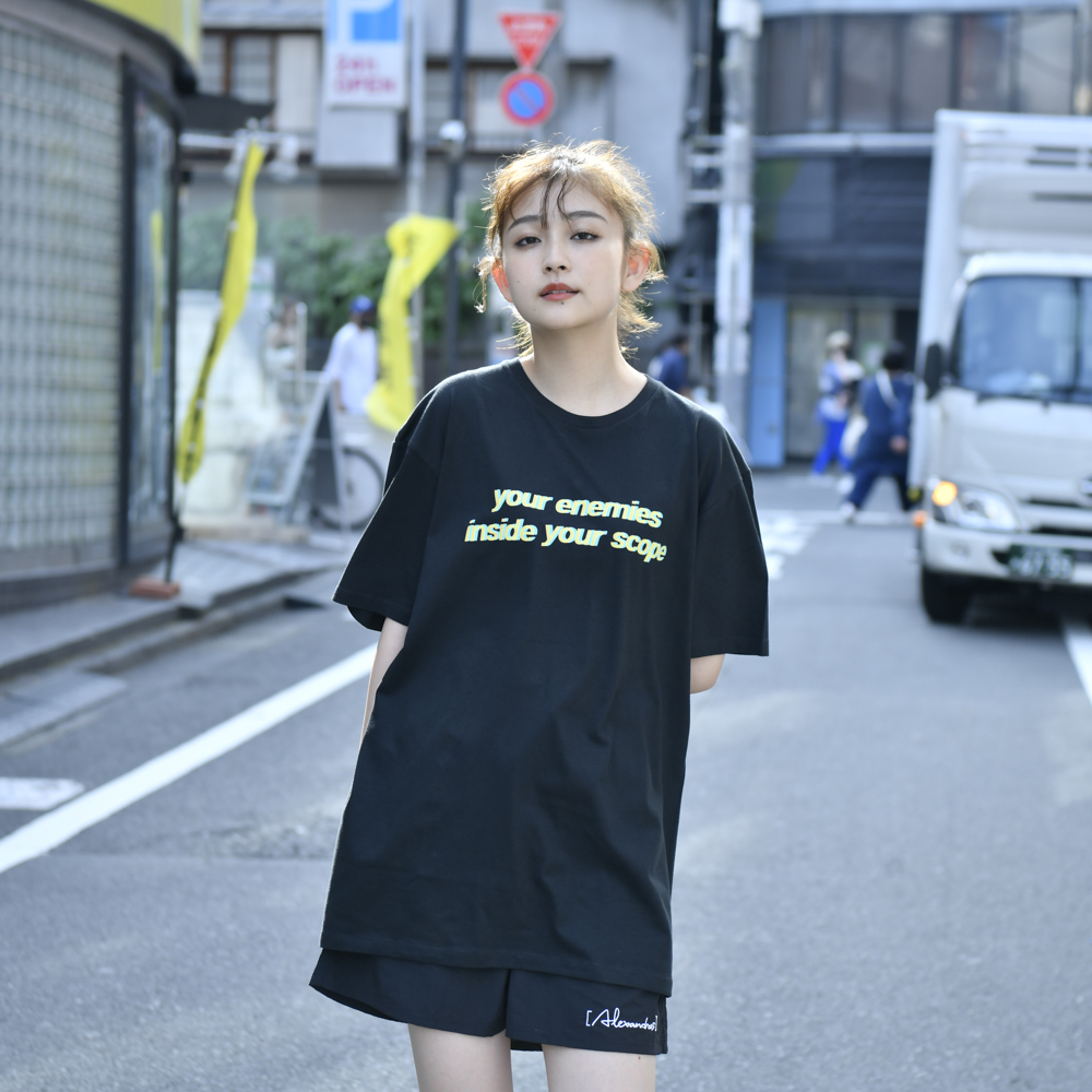 Glitch Logo Tee(Black)