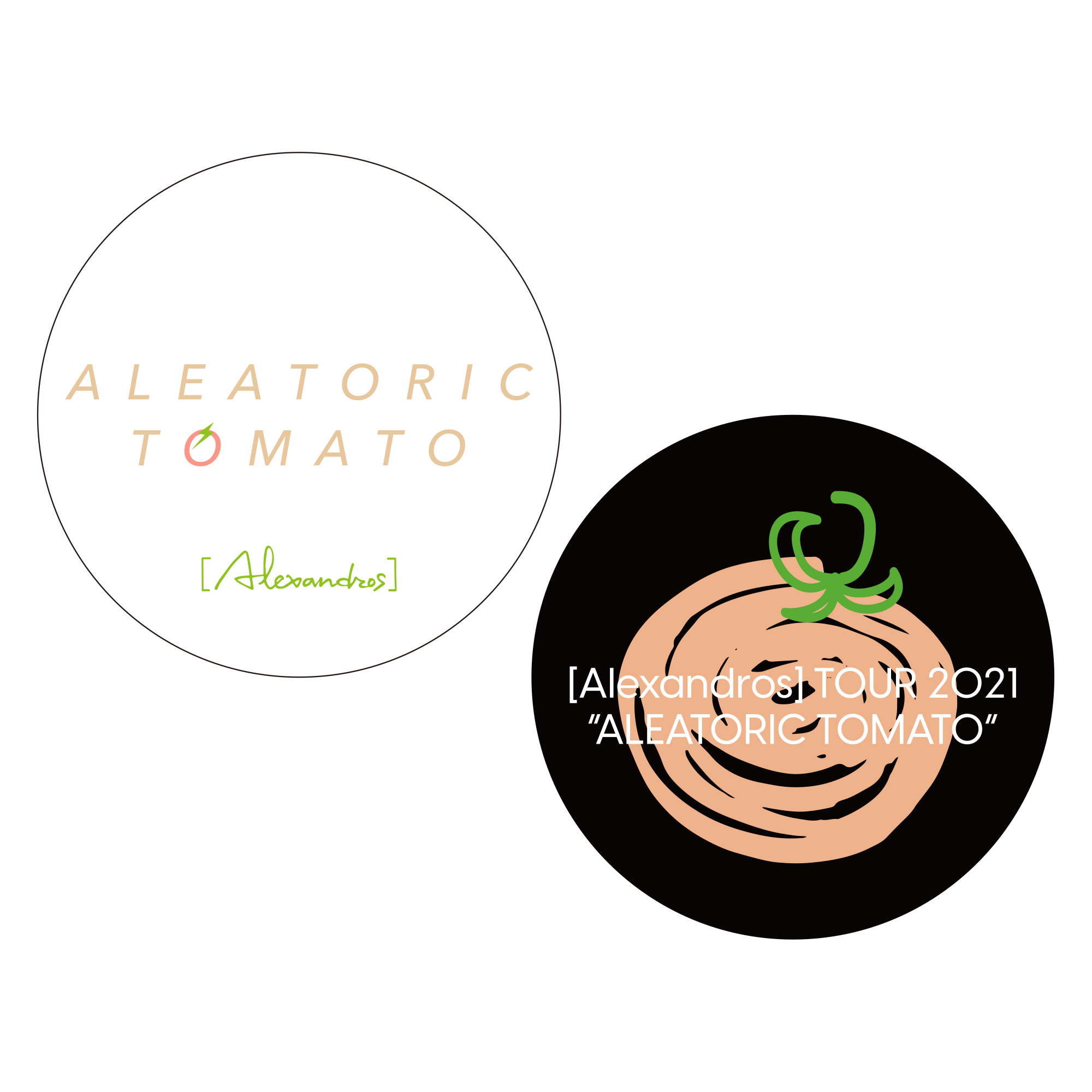 ALEATORIC TOMATO Badge Set